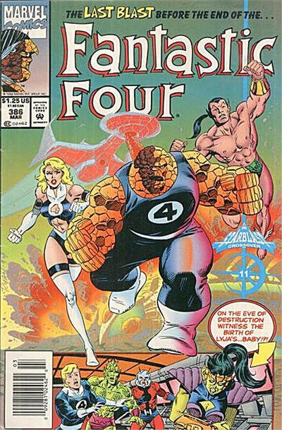 Cover for Fantastic Four (Marvel, 1961 series) #386 [Newsstand]