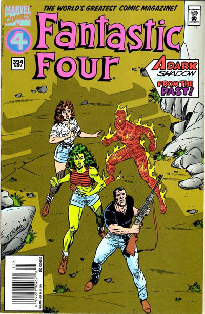 Cover for Fantastic Four (Marvel, 1961 series) #394 [Newsstand]