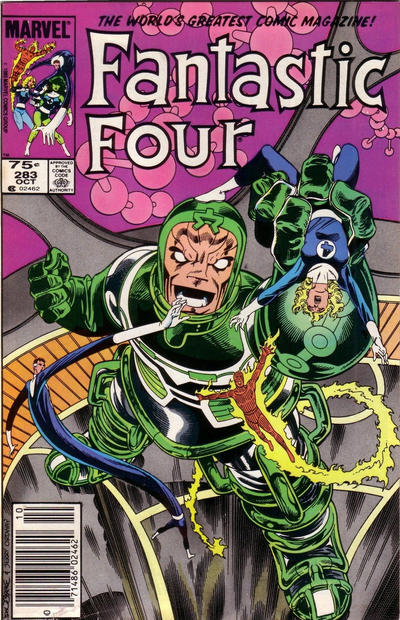 Cover for Fantastic Four (Marvel, 1961 series) #283 [Canadian]