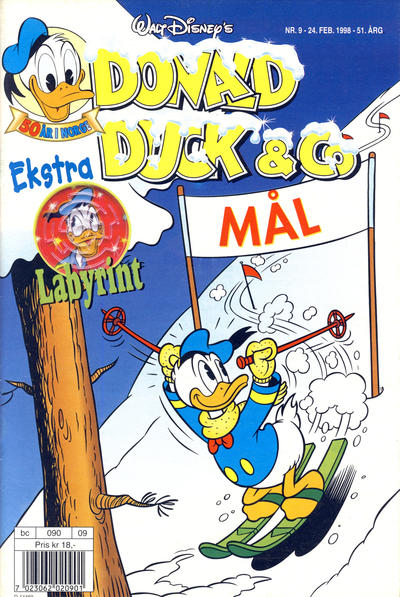 Cover for Donald Duck & Co (Hjemmet / Egmont, 1948 series) #9/1998