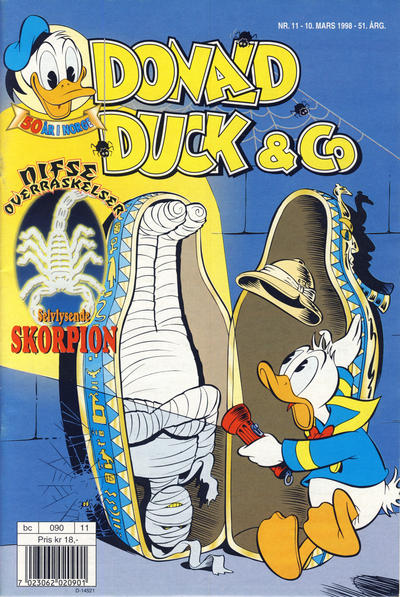 Cover for Donald Duck & Co (Hjemmet / Egmont, 1948 series) #11/1998