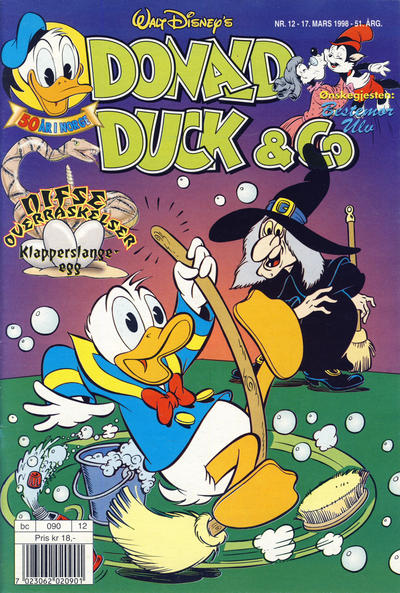 Cover for Donald Duck & Co (Hjemmet / Egmont, 1948 series) #12/1998