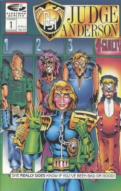 Cover for Psi-Judge Anderson (Fleetway/Quality, 1989 series) #1