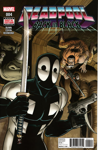 Cover for Deadpool: Back in Black (Marvel, 2016 series) #4