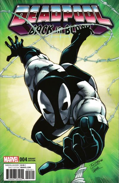 Cover for Deadpool: Back in Black (Marvel, 2016 series) #4 [Ron Lim]