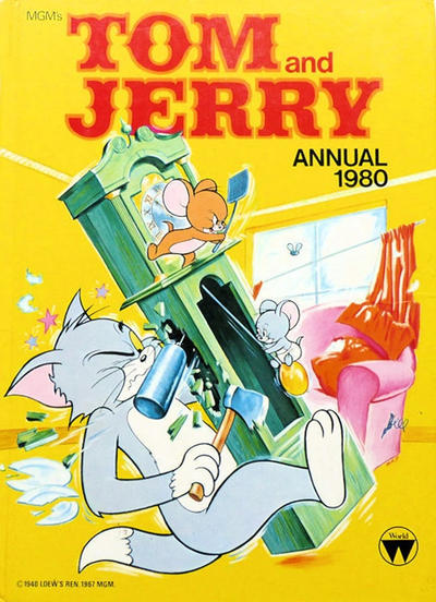Cover for Tom and Jerry Annual (World Distributors, 1967 series) #1980