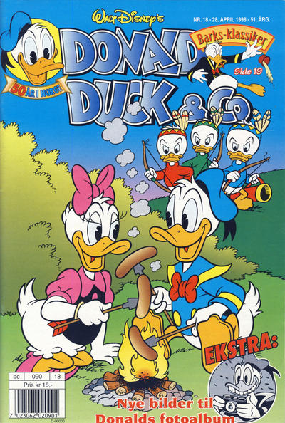 Cover for Donald Duck & Co (Hjemmet / Egmont, 1948 series) #18/1998