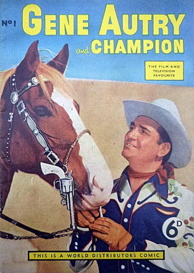 Cover for Gene Autry and Champion (World Distributors, 1956 series) #1