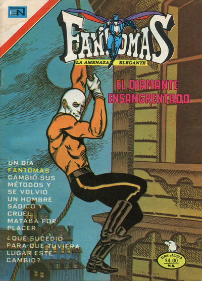 Cover for Fantomas (Editorial Novaro, 1969 series) #340