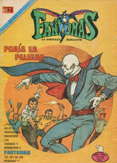 Cover for Fantomas (Editorial Novaro, 1969 series) #341