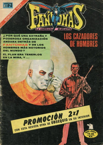Cover for Fantomas (Editorial Novaro, 1969 series) #351