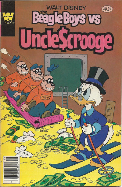 Cover for Walt Disney the Beagle Boys versus Uncle Scrooge (Western, 1979 series) #9 [Whitman]