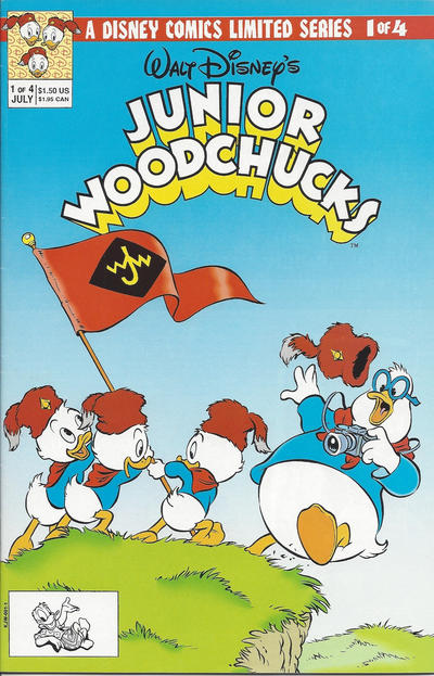 Cover for Walt Disney's Junior Woodchucks Limited Series (Disney, 1991 series) #1 [Direct]