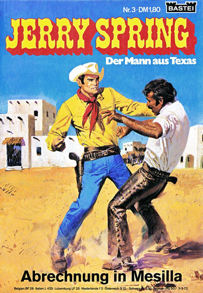 Cover for Jerry Spring (Bastei Verlag, 1972 series) #3
