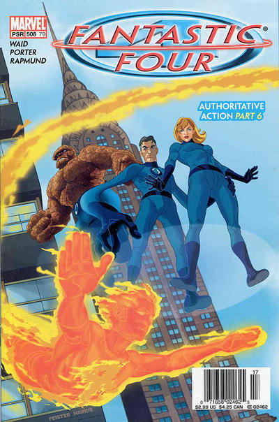 Cover for Fantastic Four (Marvel, 1998 series) #508 (79) [Newsstand]