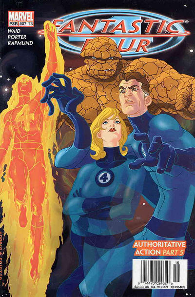 Cover for Fantastic Four (Marvel, 1998 series) #507 (78) [Newsstand]