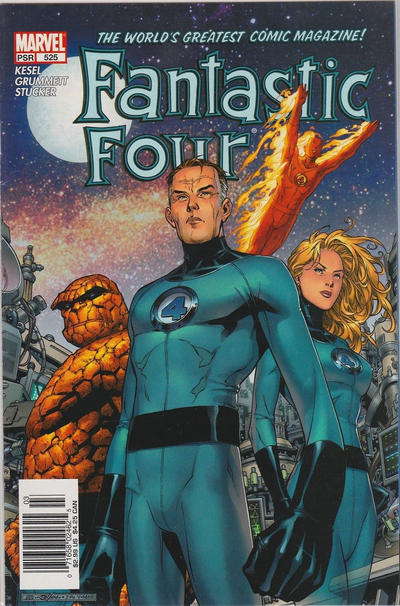 Cover for Fantastic Four (Marvel, 1998 series) #525 [Newsstand]