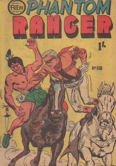 Cover for The Phantom Ranger (Frew Publications, 1948 series) #118