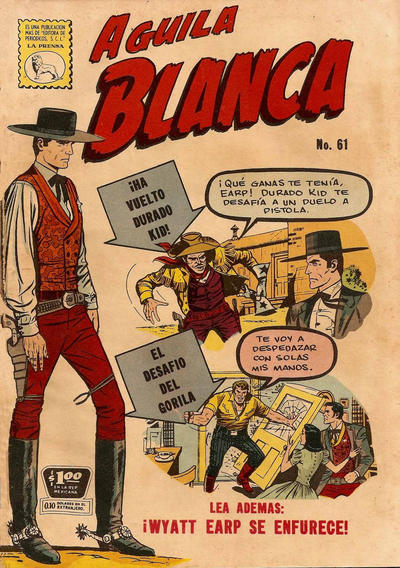 Cover for Aguila Blanca (Editora de Periódicos, S. C. L. "La Prensa", 1951 ? series) #61