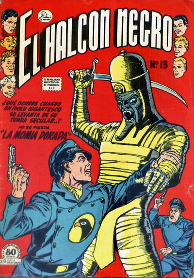 Cover for El Halcon Negro (Editora de Periódicos, S. C. L. "La Prensa", 1951 series) #13