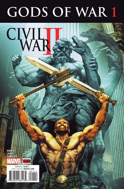 Cover for Civil War II: Gods of War (Marvel, 2016 series) #1