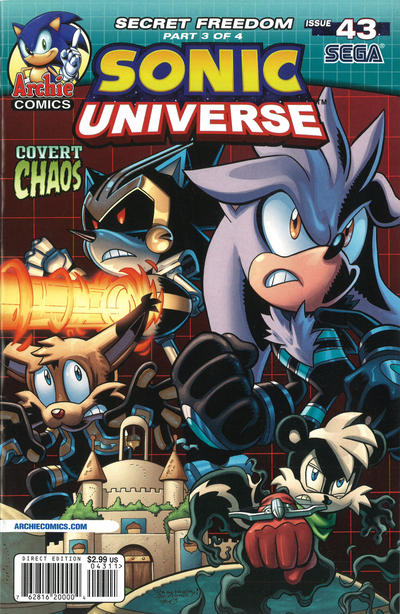 Cover for Sonic Universe (Archie, 2009 series) #43