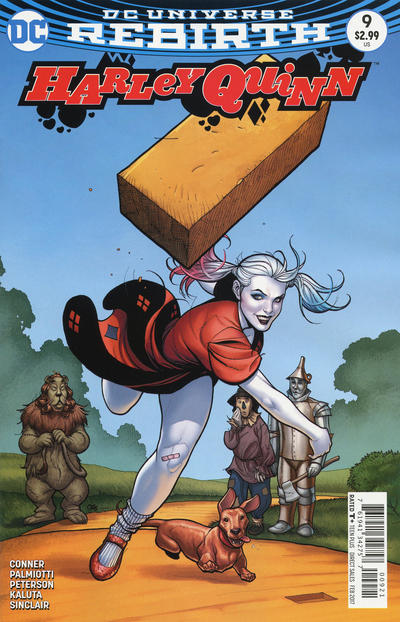 Cover for Harley Quinn (DC, 2016 series) #9 [Frank Cho Cover]