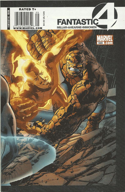 Cover for Fantastic Four (Marvel, 1998 series) #569 [Newsstand]