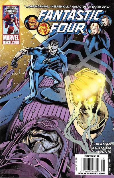 Cover for Fantastic Four (Marvel, 1998 series) #571 [Newsstand]