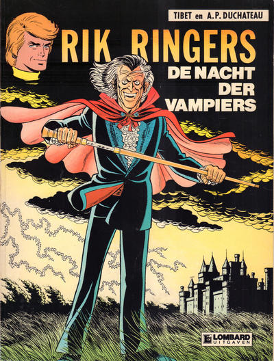 Cover for Rik Ringers (Le Lombard, 1963 series) #34 - De nacht der vampiers