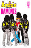 Cover Thumbnail for Archie Meets Ramones (2016 series)  [Jaime Hernandez 2nd Printing Variant Cover]