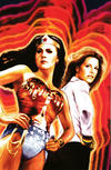 Cover Thumbnail for Wonder Woman '77 Meets the Bionic Woman (2016 series) #1 [Cover E Retailer Incentive 'Virgin Art' Staggs]