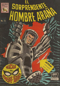Cover Thumbnail for El Sorprendente Hombre Araña (Editora de Periódicos, S. C. L. "La Prensa", 1963 series) #77