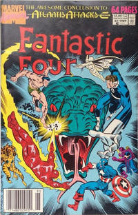 Cover Thumbnail for Fantastic Four Annual (Marvel, 1963 series) #22 [Newsstand]