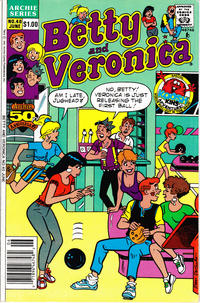Cover for Betty and Veronica (Archie, 1987 series) #40 [Newsstand]
