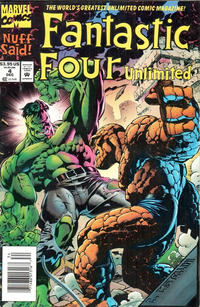 Cover for Fantastic Four Unlimited (Marvel, 1993 series) #4 [Newsstand]
