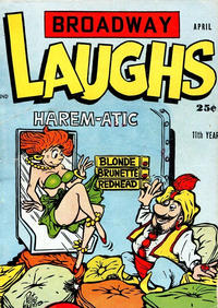 Cover Thumbnail for Broadway Laughs (Prize, 1950 series) #v14#12