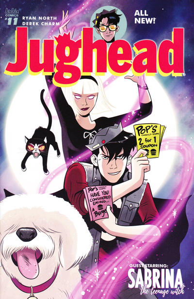 Cover for Jughead (Archie, 2015 series) #11 [Cover A Derek Charm]