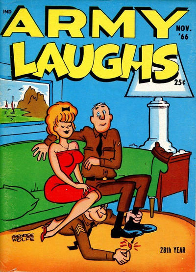 Cover for Army Laughs (Prize, 1951 series) #v17#3