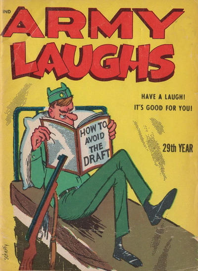 Cover for Army Laughs (Prize, 1951 series) #v17#12