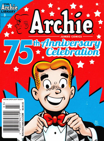 Cover for Archie Spotlight Digest: Archie 75th Anniversary Digest (Archie, 2016 series) #3 [Newsstand - Frese and Pena]