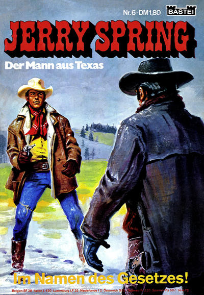 Cover for Jerry Spring (Bastei Verlag, 1972 series) #6