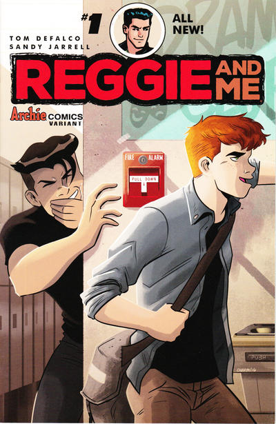 Cover for Reggie and Me (Archie, 2017 series) #1 [Cover C Derek Charm]