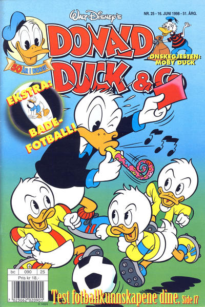 Cover for Donald Duck & Co (Hjemmet / Egmont, 1948 series) #25/1998