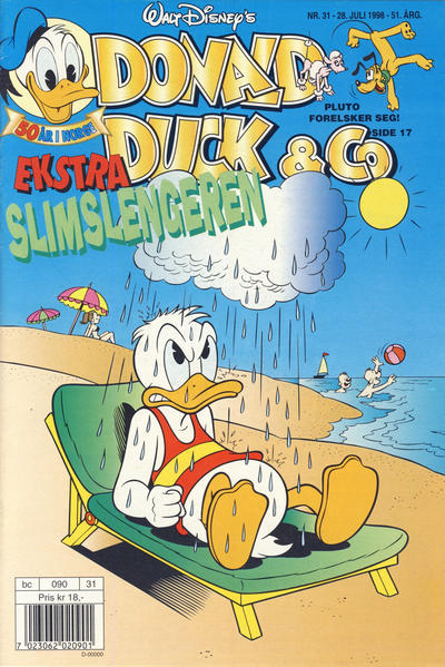 Cover for Donald Duck & Co (Hjemmet / Egmont, 1948 series) #31/1998