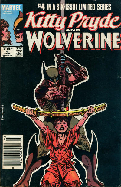 Cover for Kitty Pryde and Wolverine (Marvel, 1984 series) #4 [Newsstand]