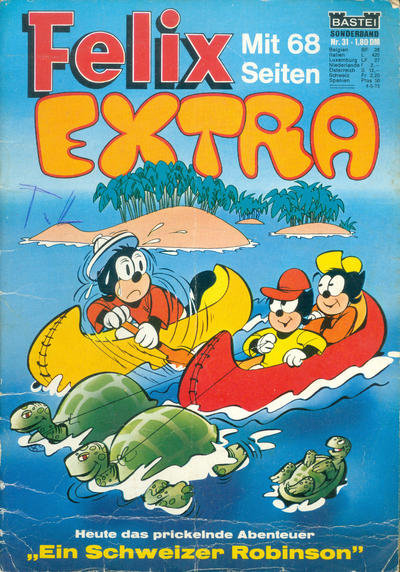 Cover for Felix Extra (Bastei Verlag, 1970 series) #31