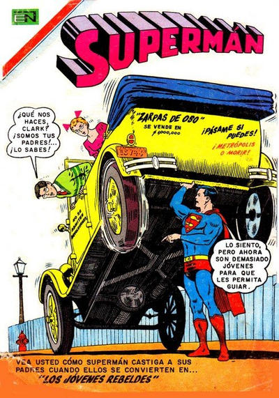 Cover for Supermán (Editorial Novaro, 1952 series) #627