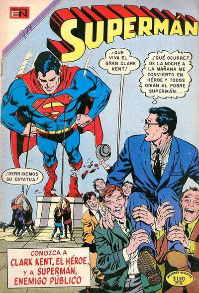 Cover for Supermán (Editorial Novaro, 1952 series) #778