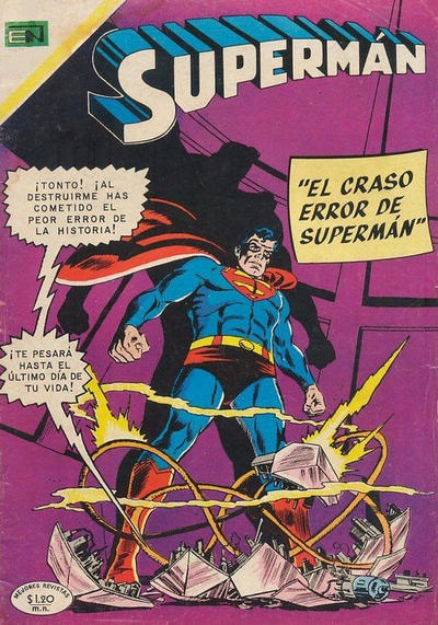 Cover for Supermán (Editorial Novaro, 1952 series) #742